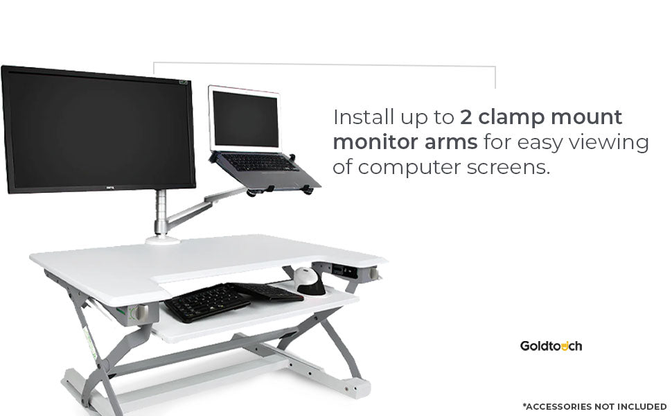 Goldtouch EasyLift Sit/Stand Desk Standard Version extra image