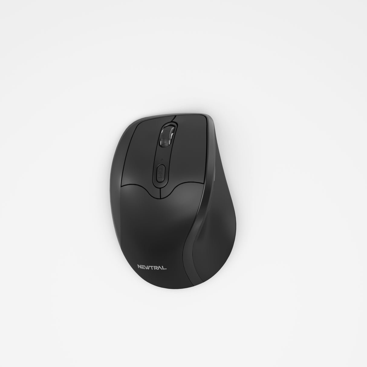 Image of a Newtral 3 Wireless Mouse top view.