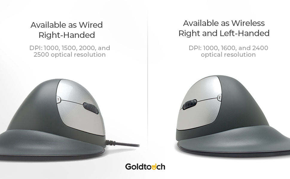 Goldtouch Semi-Vertical Mouse Wired (Right-Handed) Medium extra image