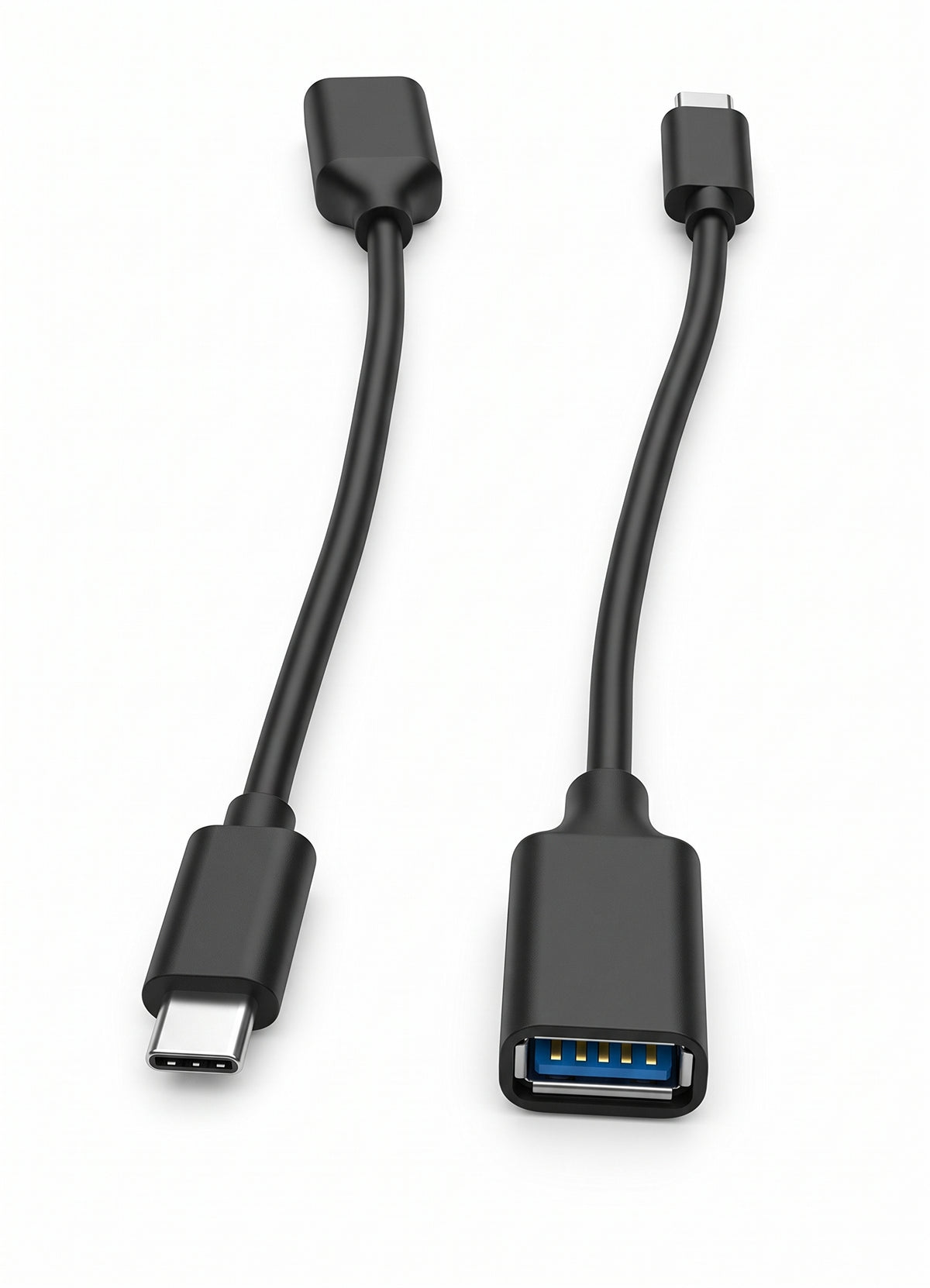 USB-A to USB-C Adapter Cable | 6.5 in