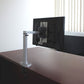 EasyFly Single Monitor Arm with monitor attached
