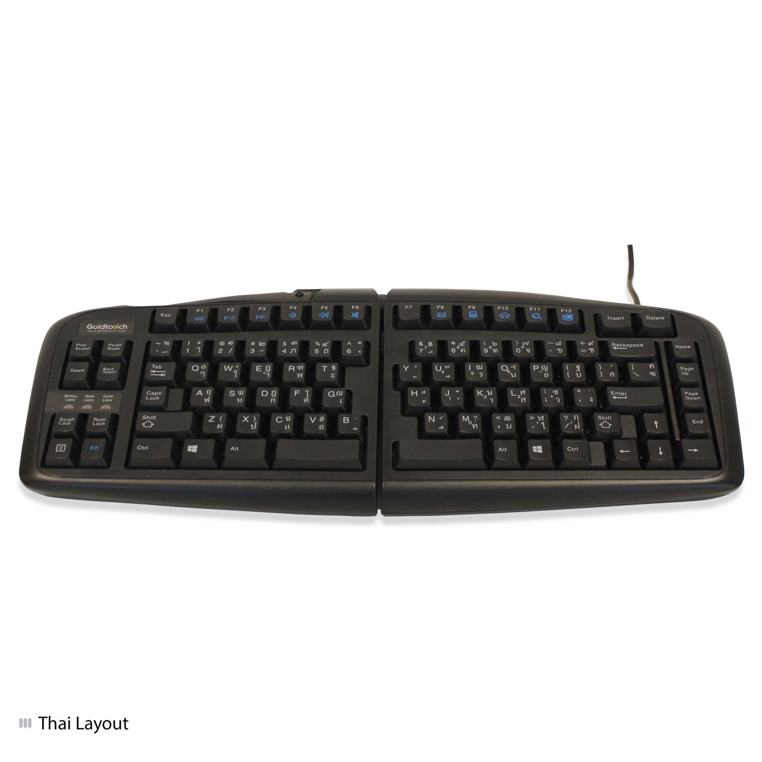 Goldtouch V2 Foreign language keyboard - Thai layout