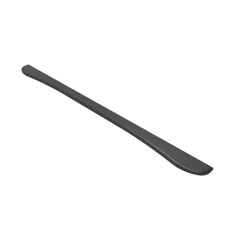 A black, magnetic wrist rest accessory for the Goldtouch EasyLift Desk.
