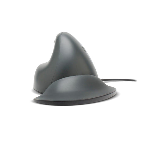 An image of a Semi-Vertical Mouse Wired back view.
