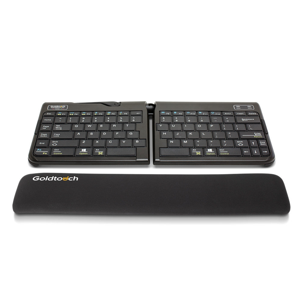 Goldtouch SlimLine Wrist Rest and Go!2 Adjustable Keyboard
