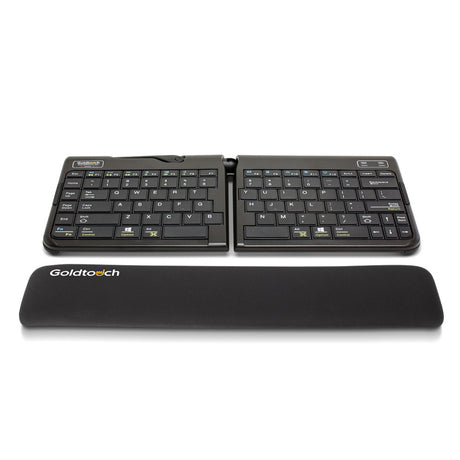 Goldtouch SlimLine Wrist Rest and Go!2 Adjustable Keyboard