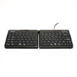 An image of a Goldtouch Go!2 Mobile Keyboard Wired in a flat position on a white background.