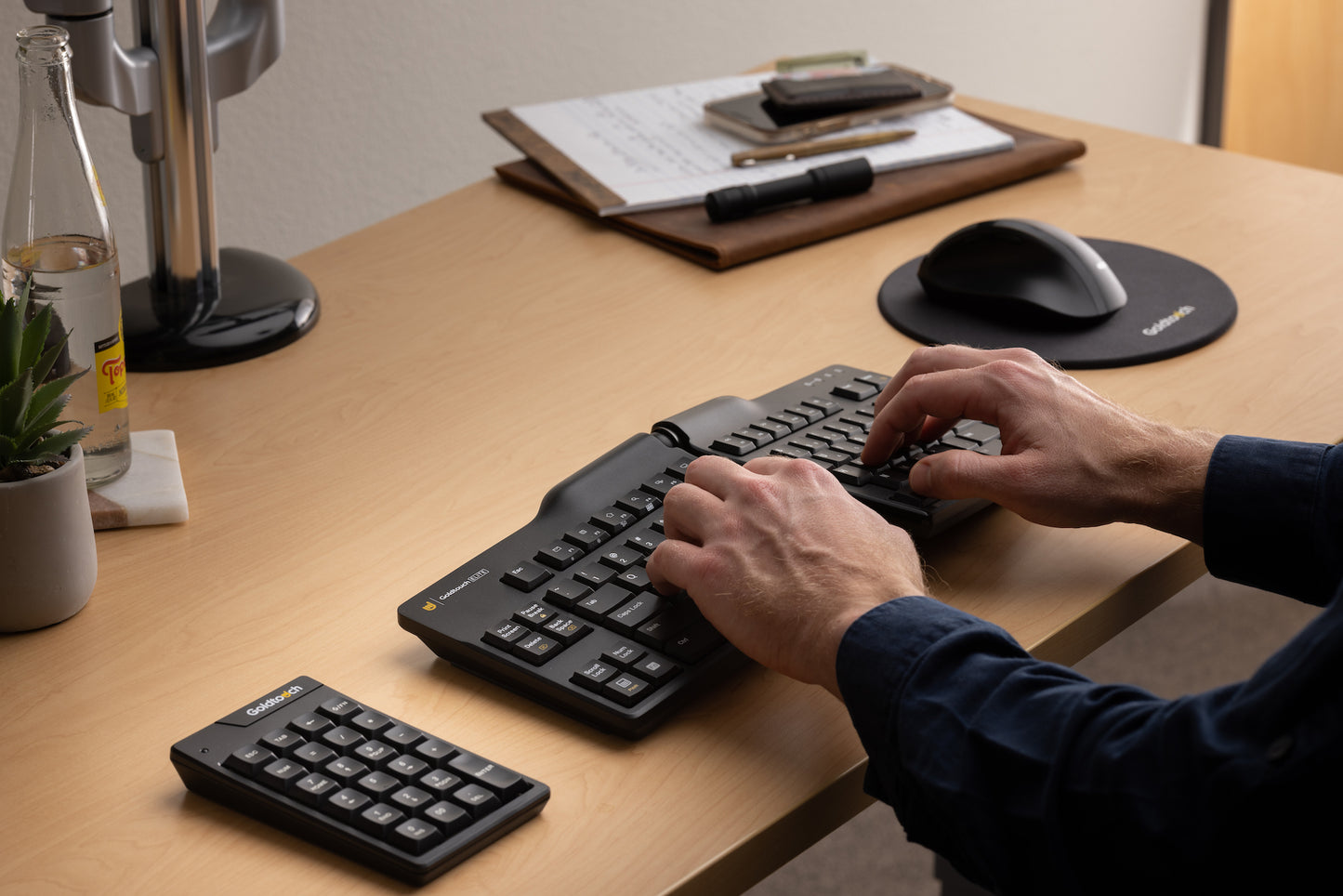 Elite Adjustable Ergonomic Keyboard + Elite Keypad Bundle