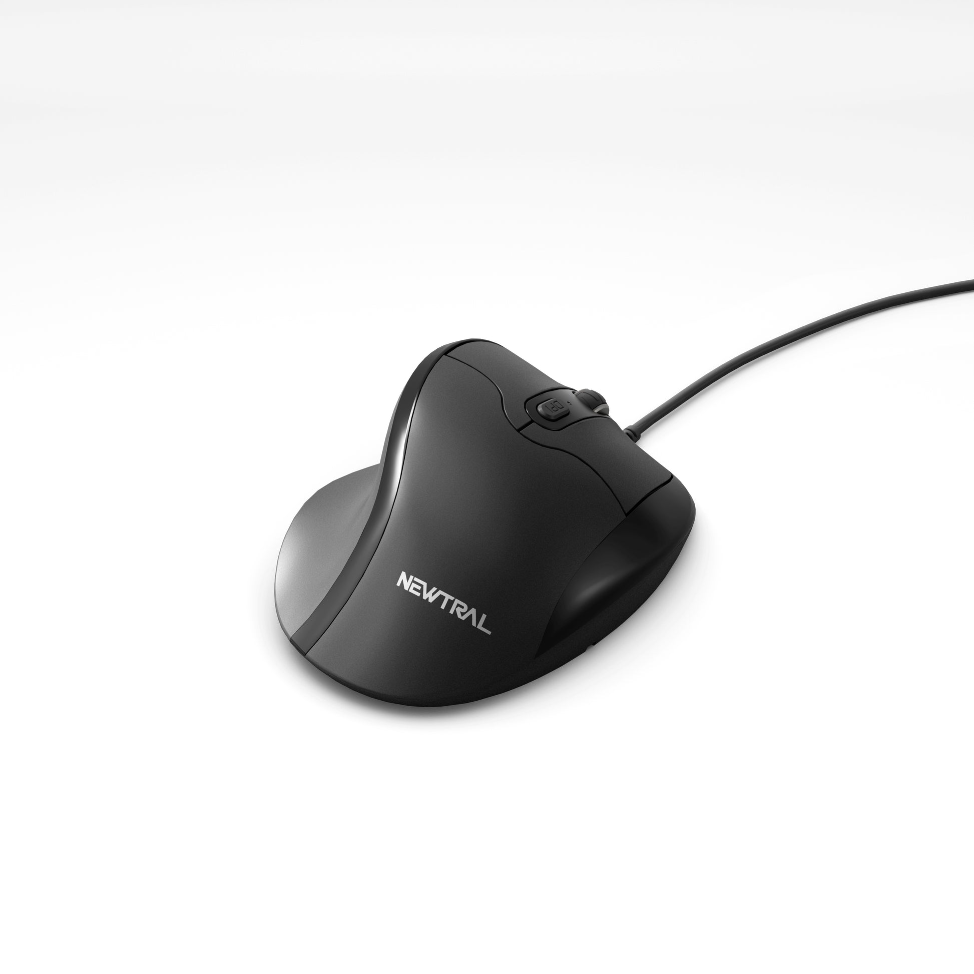 Black Newtral 3 Ergonomic Mouse | Wired USB | Medium - KOV-N300BCM ...