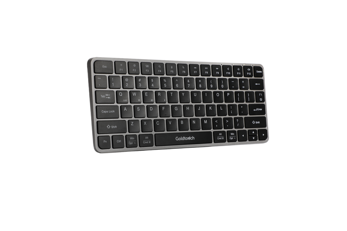 Trident Mini Keyboard | USB + 2.4 Ghz + 2 Bluetooth Channels