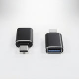USB-A to USB-C Adapter, Type-A Female to Type-C Male Connects Devices