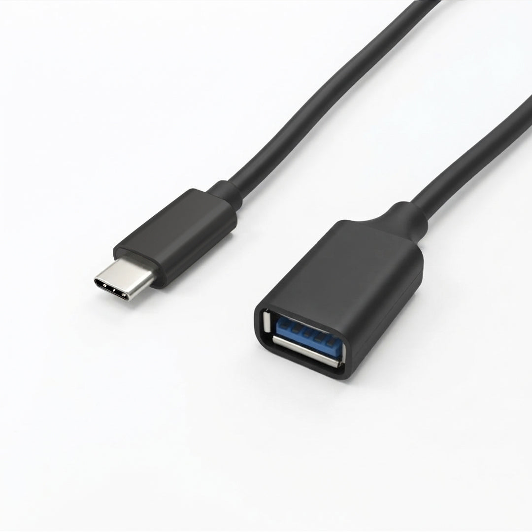 USB-A to USB-C Adapter Cable | 6.5 in