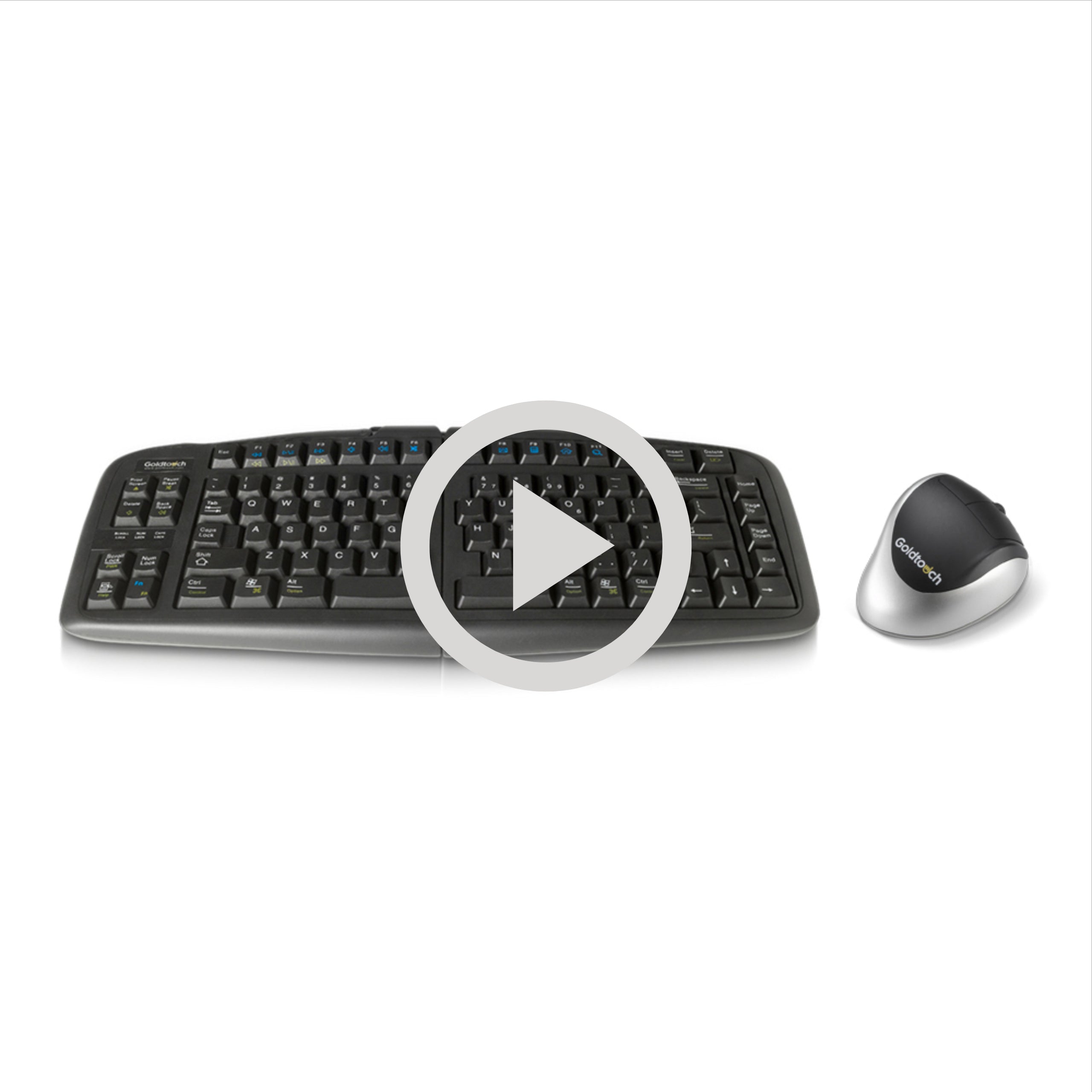 Goldtouch V2 Adjustable Keyboard & Comfort Mouse ErgoSuite