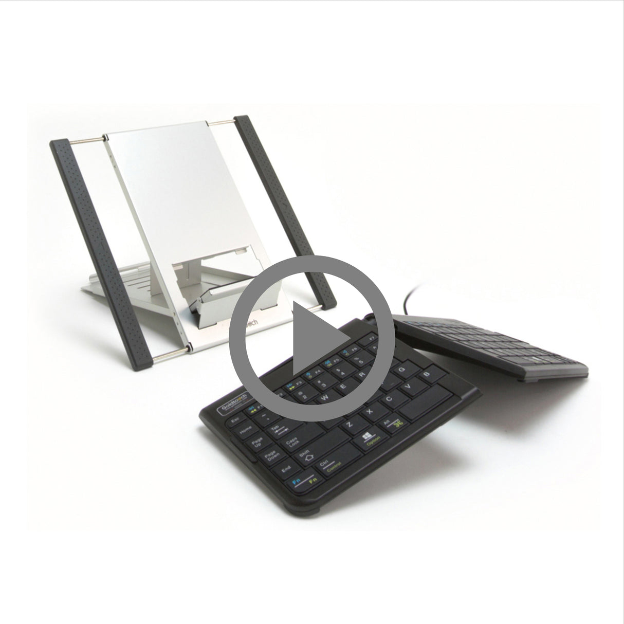 Goldtouch Go!2 Mobile Keyboard and Laptop Stand ErgoSuite Bundle (USB)