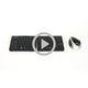 A video thumbnail image with a play button featuring the Goldtouch Go!2 Mobile Keyboard and Comfort Mouse on a white background. 