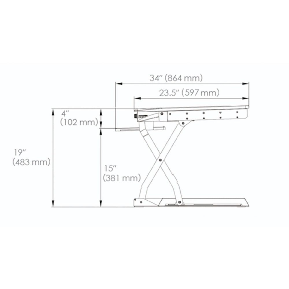 Goldtouch EasyLift Sit/Stand Desk Pro