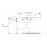 Goldtouch EasyLift Sit/Stand Desk Pro