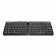 An image of a Goldtouch Go!2 Mobile Keyboard in a flat position on a white background. 