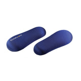 Goldtouch Wrist Rests in Royal Blue on a white background. 