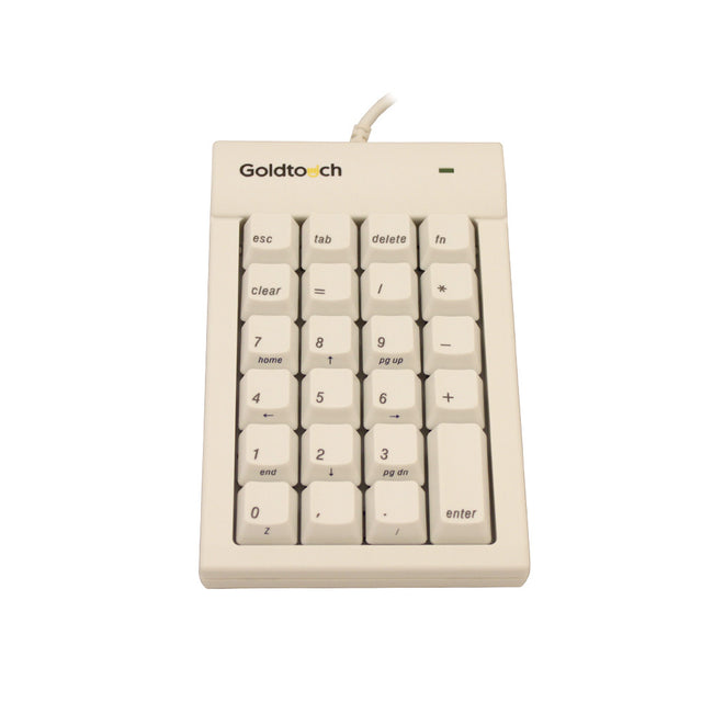 numeric keypad - white