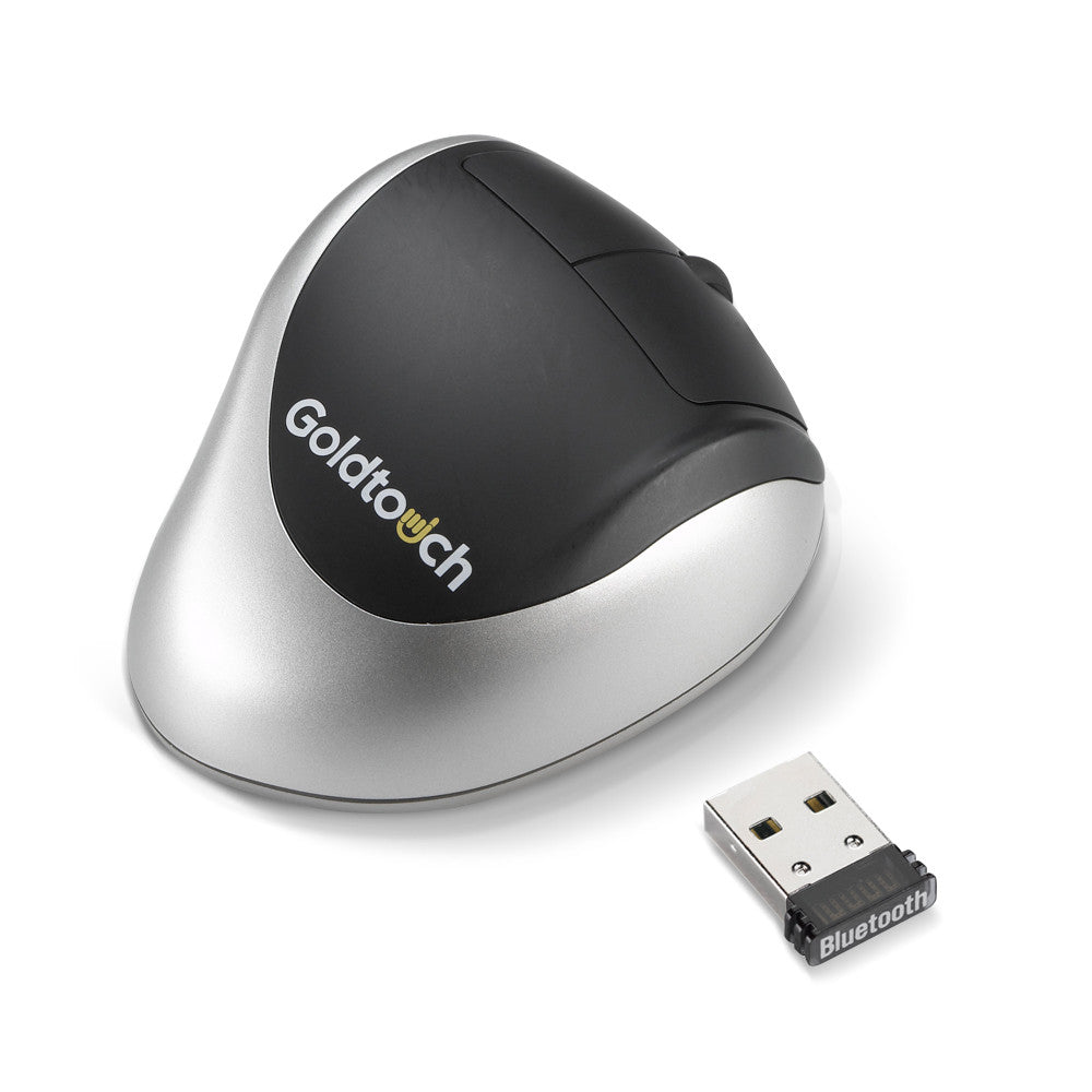 Goldtouch Bluetooth Comfort Mouse & Dongle Adapter | Right-Handed Only
