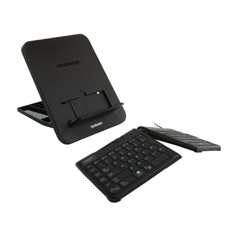 Go!2 Mobile Keyboard and Composite Resin Laptop Stand